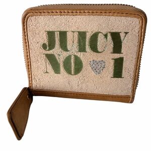 Y2K Vintage 2000’S JUICY COUTURE Velour Small Compact Wallet Women’s